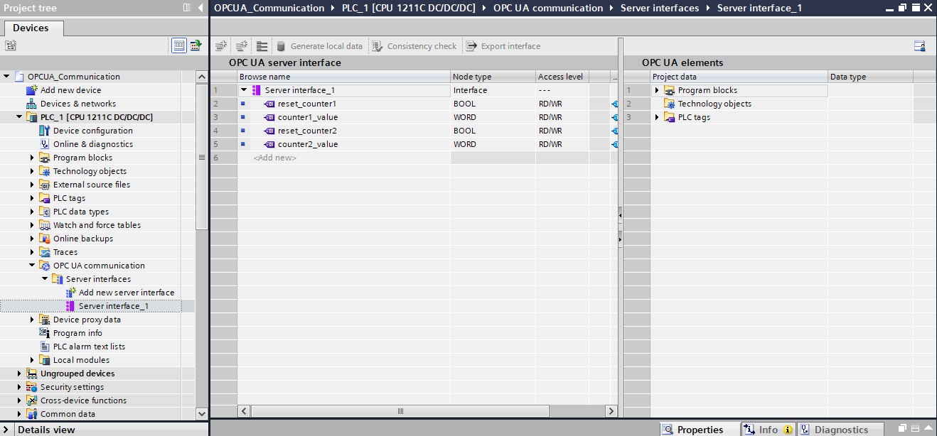 Adding Variables to OPC UA Server Interface